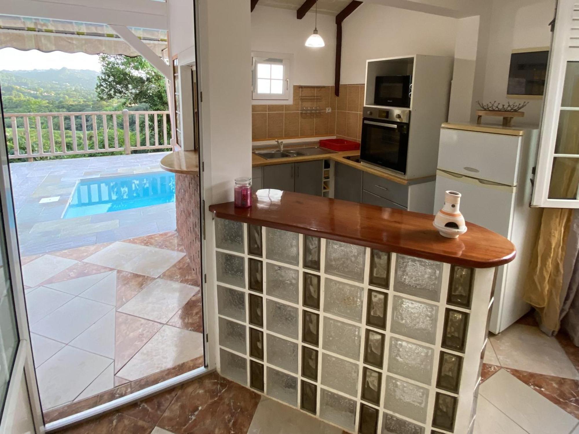 Appartement T2 - Vue Campagne Le Robert Esterno foto